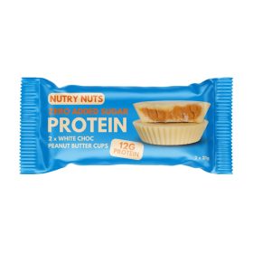   Nutry nuts protein földimogyoróvajas csokikorong fehércsokis 42 g