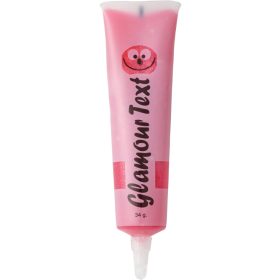 Tasty Me gluténmentes csillogó géles dekortoll pink 34 g