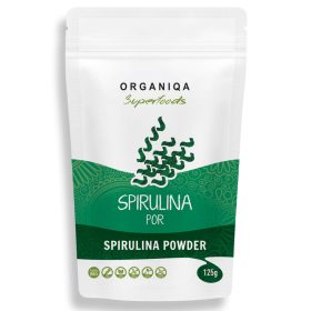 Organiqa bio spirulina por 100% nyers 125 g