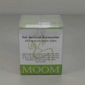 Moom bio szőrtelenítő szövet lehúzó csík 48 db