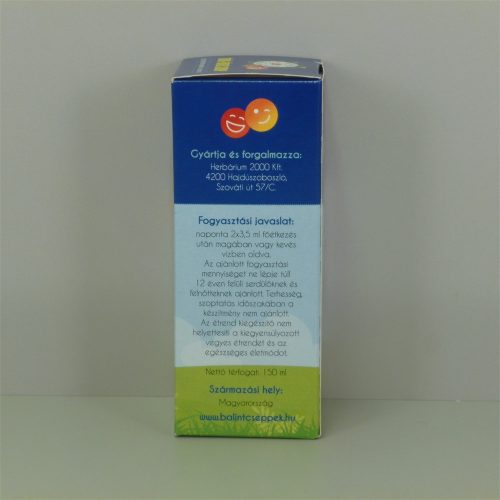 Bálint tüdő-füves szirup gyógynövényekkel és almával 150 ml