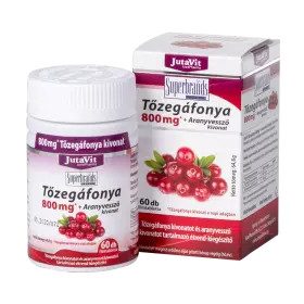 Jutavit tőzegáfonya+aranyvessző kivonat tabletta 60 db