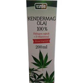 Virde kendermagolaj e-vitaminnal 100% 200 ml