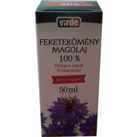 Virde feketekömény magolaj e-vitaminnal 100% 50 ml