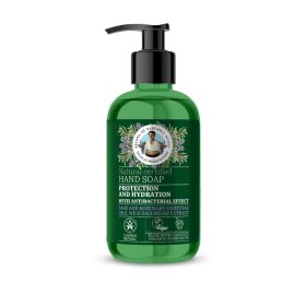   Babushka Agafia bio védő és hidratáló folyékony szappan zsálya, rozmaring illóolaj és zsályacserje kivonattal 300 ml