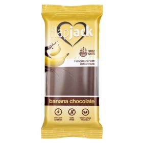   Flap Jack zabszelet banános, csokoládé ízű bevonattal 100 g