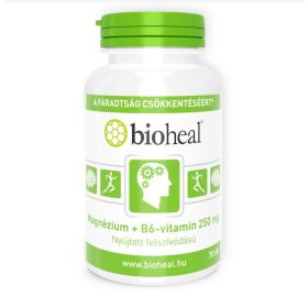   Bioheal magnézium+b6-vitamin 250mg szerves nyújtott felszívódású 70 db