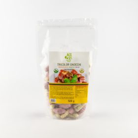   All in gyorsfagyasztott gnocchi tricolor édesburgonyás, spenótos, céklás 500 g