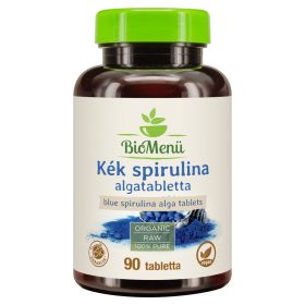 BioMenü bio kék spirulina alga kapszula 90 db