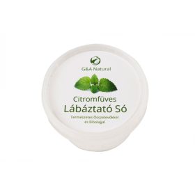G&A Natural Lábáztató Só Citromfüves Illóolajjal 125 g