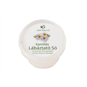   G&A Natural Kamillás Lábáztató Só Édesnarancs Illóolajjal 120 g