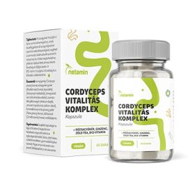 Netamin cordyceps vitalitás komplex kapszula 60 db
