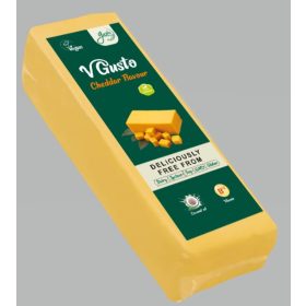 Gusto vegán készítmény tömb cheddar 2500 g