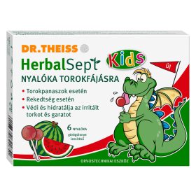   Dr.theiss herbalsept nyalóka torokfájásra görögdinnye ízesítésű 6 db