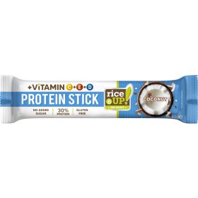 Rice Up fehérjeszelet vitaminokkal kókuszos ízű hcn 40 g