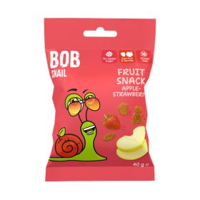 Bob Snail gyümölcs snack alma-eper 40 g
