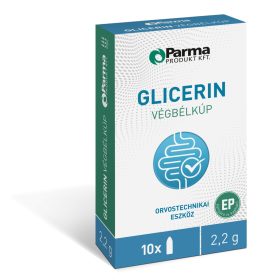 Parma Glicerin végbélkúp 2,2g 10 db