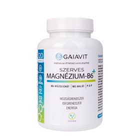 Gaiavit szerves magnézium-b6+ komplex kapszula 120 db