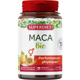   Superdiet maca tabletta a fizikai és szellemi teljesítmény, vitalitás támogatására 90 db