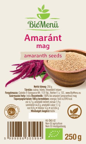 BioMenü BIO AMARÁNT mag 250 g
