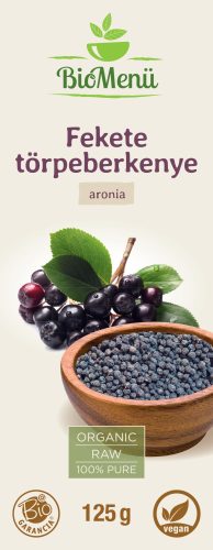 BioMenü BIO Fekete TÖRPEBERKENYE 125 g