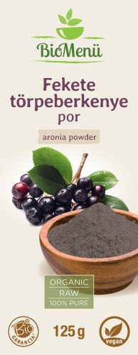 BioMenü BIO Fekete TÖRPEBERKENYE por 125 g
