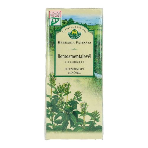 Herbária borsosmentalevél tea filteres