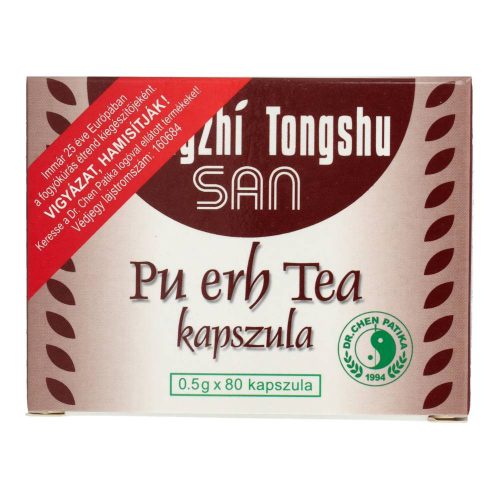 Dr. Chen pu erh tea kapszula