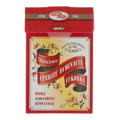 Bíborszínű kasvirág cukorka epres