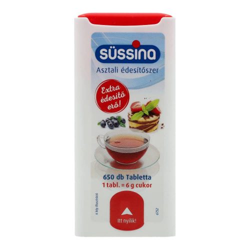 Süssina édesítő tabletta 650 db