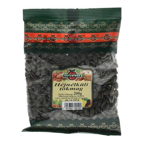 Naturfood tökmag héjnélküli 200g