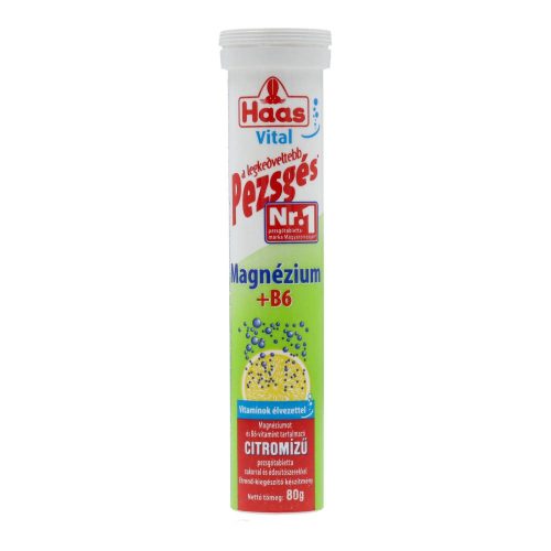 Haas pezsgőtabletta magnézium