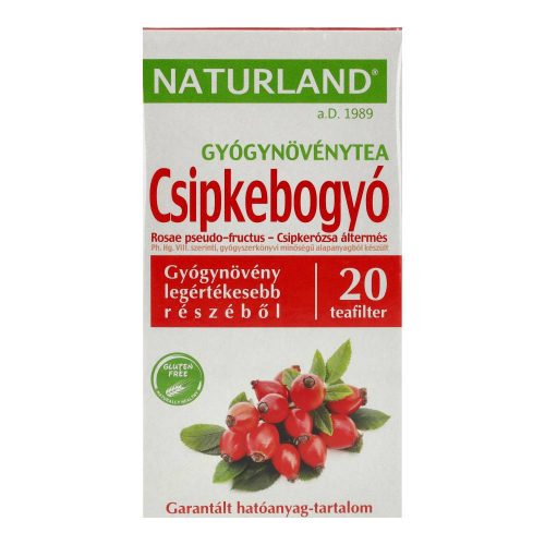 Naturland csipkebogyó tea 20filter
