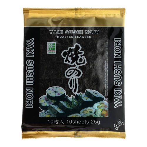 Sushi nori tengeri algalapok 10 lap