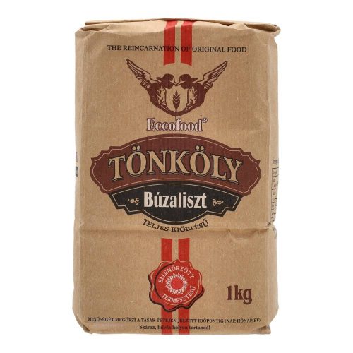 Eccofood tönkölyliszt teljes kiőrlésű