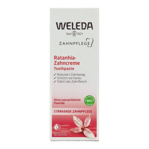 Weleda fogkrém ratanhia