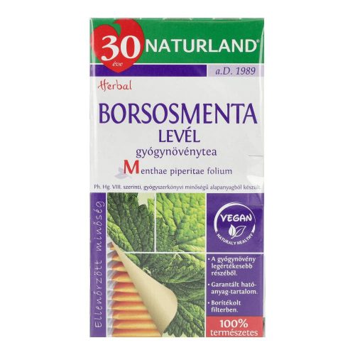 Naturland borsmenta tea 25filter