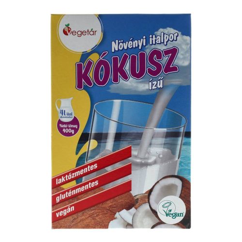 Vegetár kókusz ízű növényi italpor