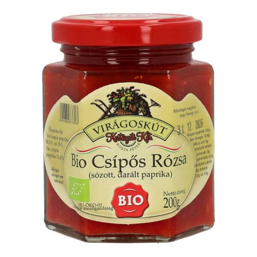 Virágoskút bio csípős rózsa