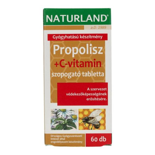 Naturland propolisz+c-vit.szop.tabl.60 db