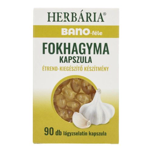 Herbária bano fokhagyma kapszula 90 db