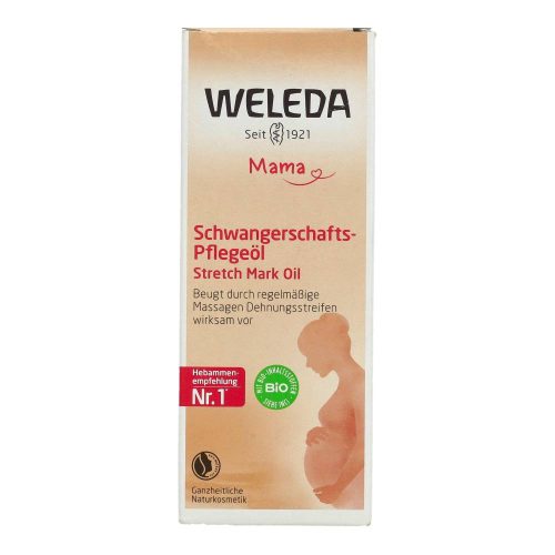 Weleda ápolóolaj kismamáknak striára