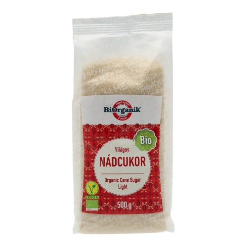 Biorganik bio nádcukor világos 500g