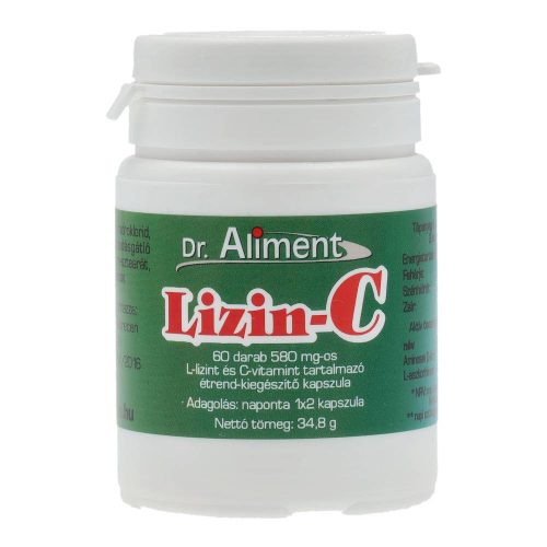 Dr.aliment lizin c kapszula