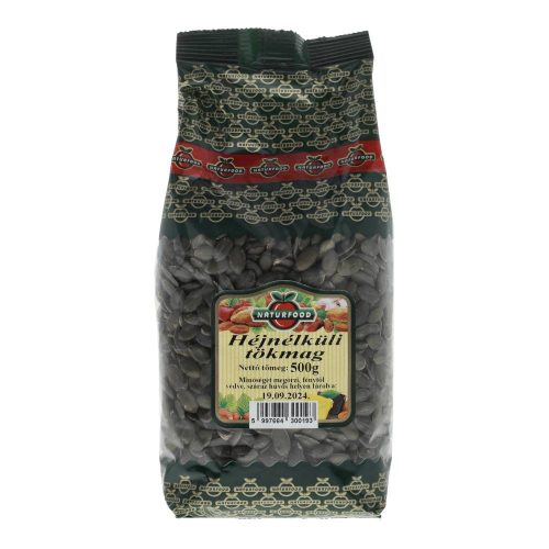 Naturfood tökmag héjnélküli 500g