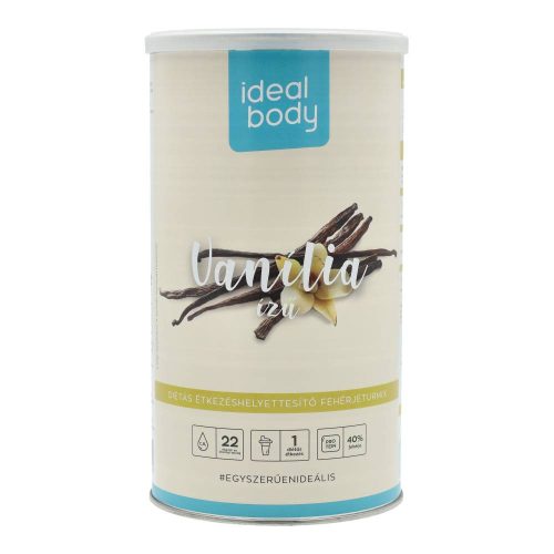 Idealbody fogyókúrás italpor vaníli.525g