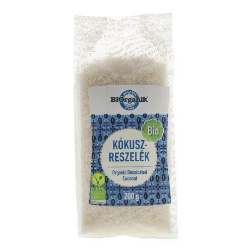 Biorganik bio kókuszreszelék 200g