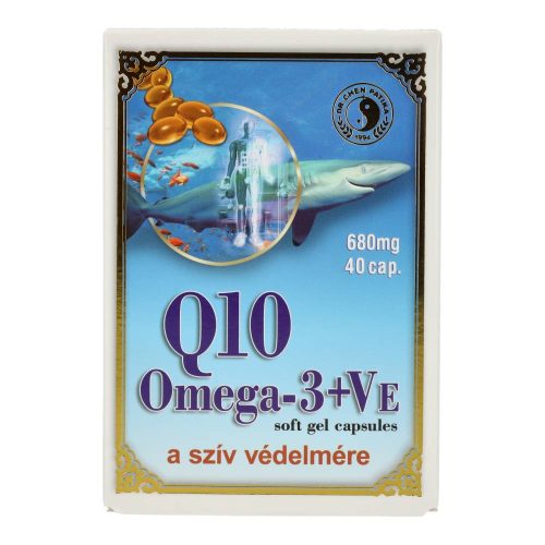 Dr. Chen q10+omega-3 halolaj kapszula