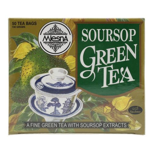 Mlesna suorsop zöld tea 50 filter