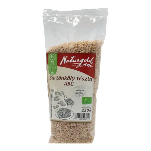 Naturgold bio tönköly tészta abc 250 g